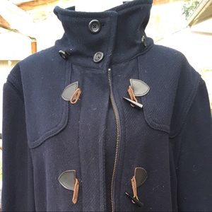 Eddie Bauer navy blue pea coat